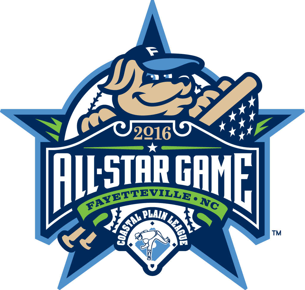 Coastal Plain League All-Star Game 2016 Primary Logo iron on transfers for clothing